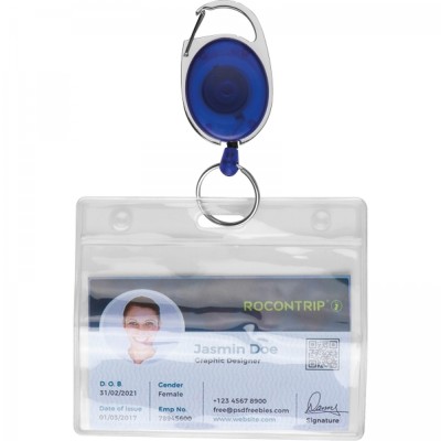 Brelok z karabińczykiem i zwijaną linką DIANA