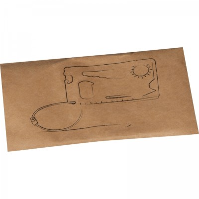 Narzędzie wielofunkcyjne karta survivalowa BENNO