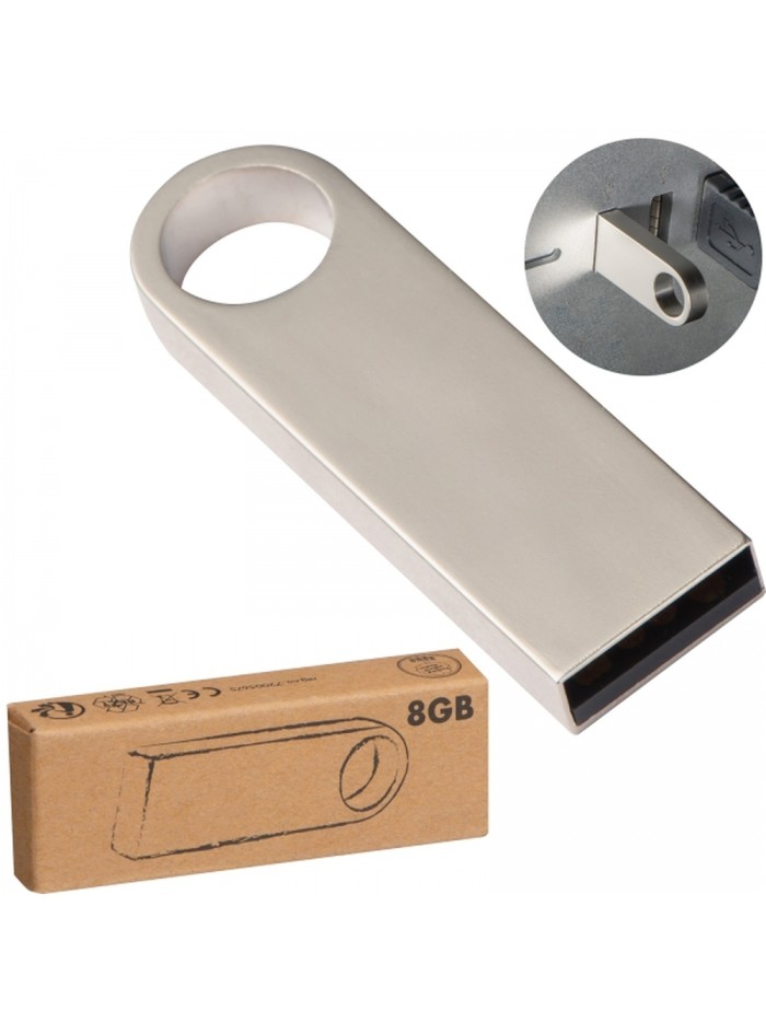 Pendrive metalowy 8GB 2.0 EDYTA