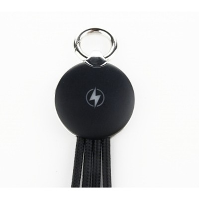 Kabel do ładowania 3w1 z podświetlanym logo