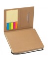Folder z notatnikiem w linie i przyborami do pisania CALVIN