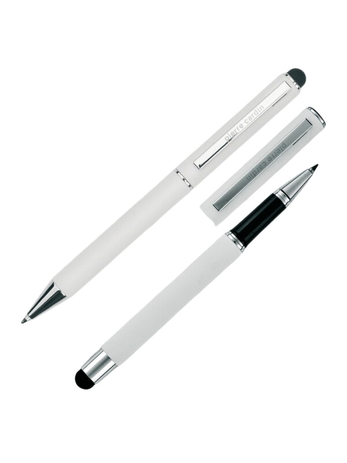 Zestaw piśmienny długopis i pióro kulkowe touch pen soft touch CLAUDIE Pierre Cardin
