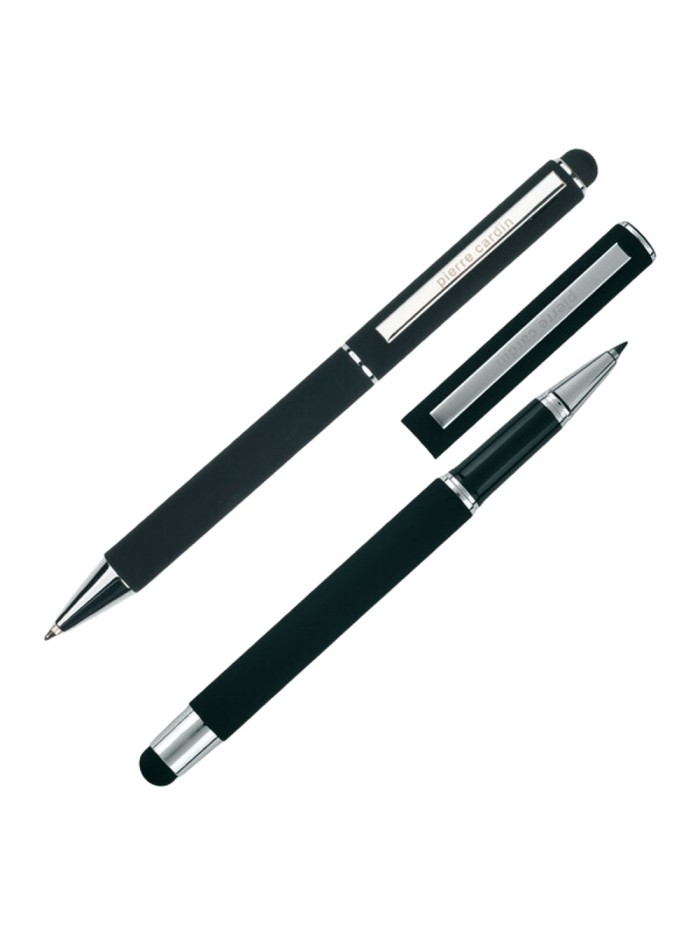 Zestaw piśmienny długopis i pióro kulkowe touch pen soft touch CLAUDIE Pierre Cardin