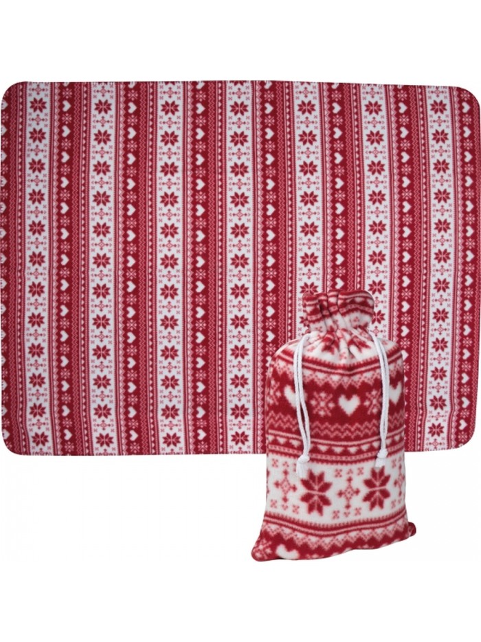 Koc z polaru świąteczny 200g/m² MARIANNE