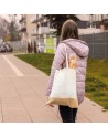 Torba bawełniana z jutowym dnem 140 g/m2 DOREEN
