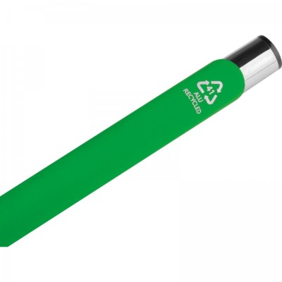 Długopis aluminiowy z recyklingu półżelowy soft touch CONSTANZE