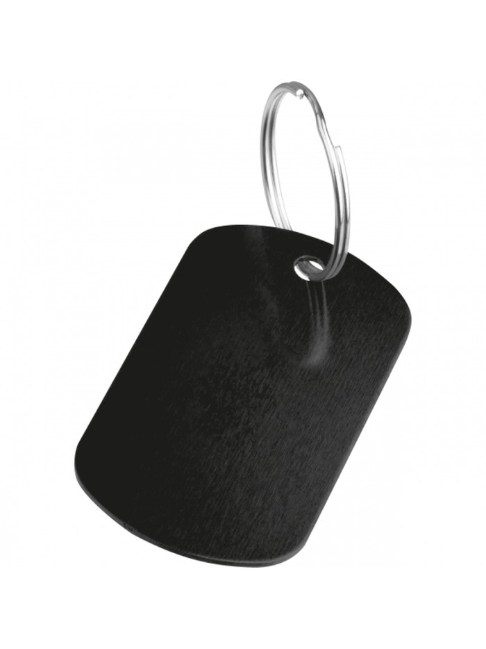 Brelok metalowy z aluminium z recyklingu LIESELOTTE