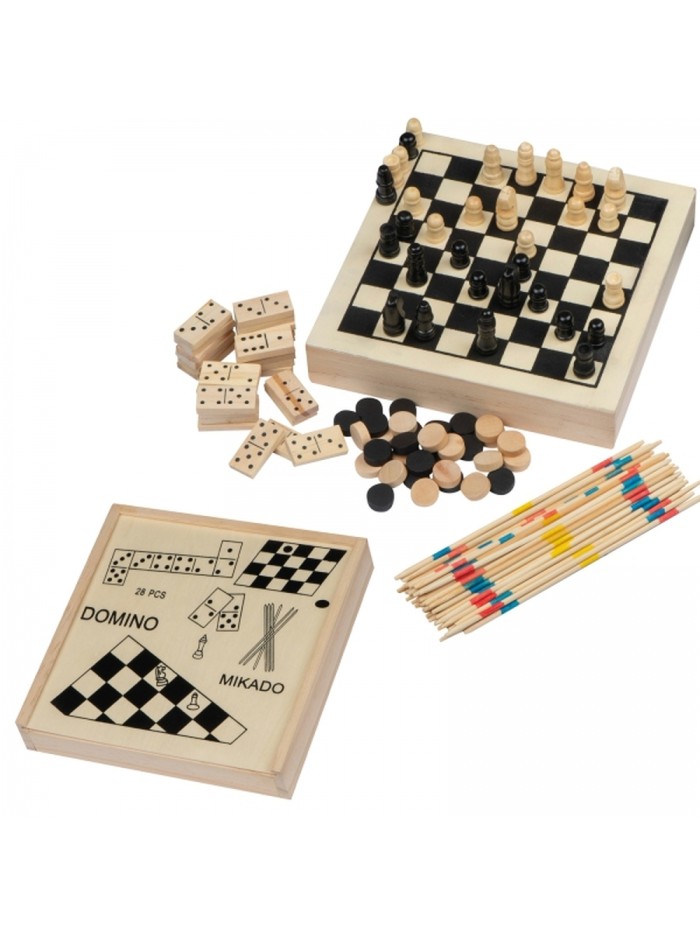 Gry szachy, warcaby, mikado, domino WINIFRED