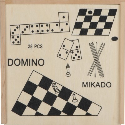 Gry szachy, warcaby, mikado, domino WINIFRED