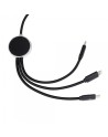 Kabel 3w1 z podświetlanym logo długi 120 cm, W201TG