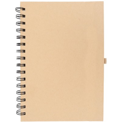 Notatnik A5 w linie z papieru z recyklingu ALINA