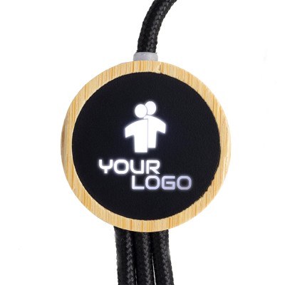 Kabel 3w1 z podświetlanym logo długi 120 cm