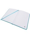 Notatnik A5 w linie z materiałów z recyklingu DOMINIK