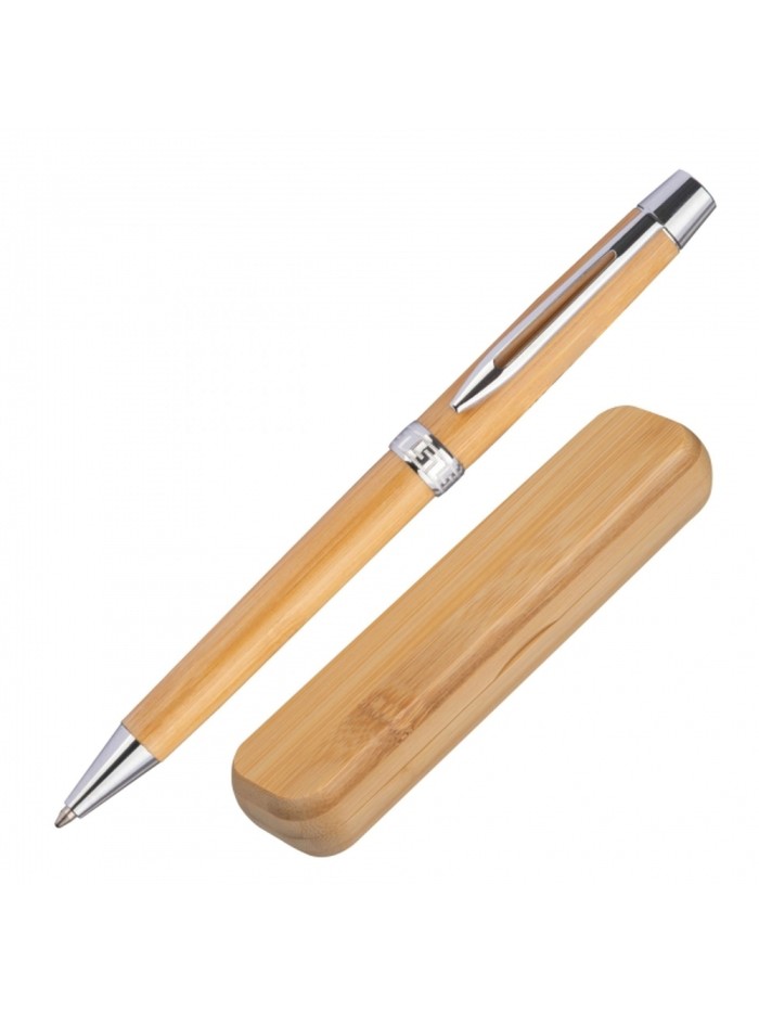 Długopis bambusowy w etui ROSEMARY