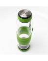 Szklana butelka z zaparzaczem do herbaty Sulmona 550 ml, zielony