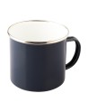 Kubek emaliowany Oldschool 500 ml, granatowy