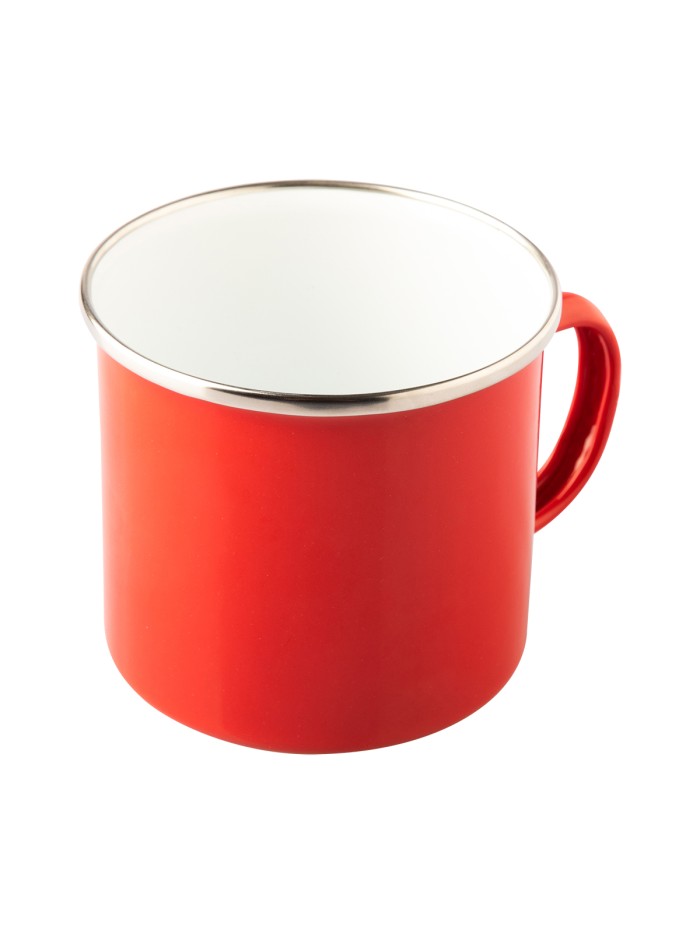 Kubek emaliowany Oldschool 500 ml, granatowy