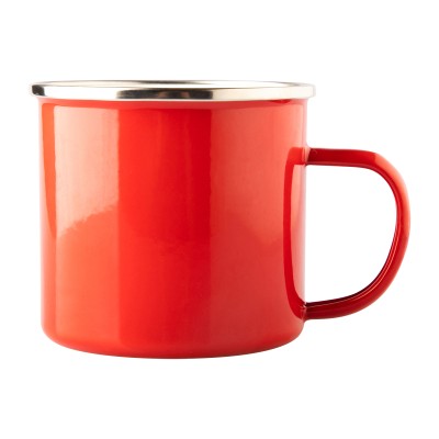 Kubek emaliowany Oldschool 500 ml, granatowy