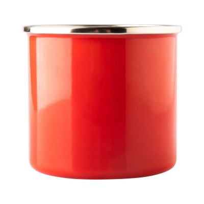 Kubek emaliowany Oldschool 500 ml, granatowy