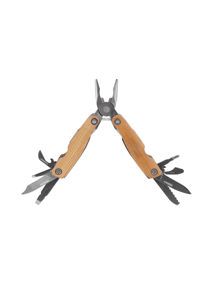 Mini multitool Exton, brązowy