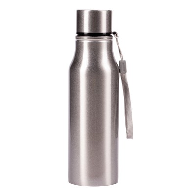 Bidon stalowy Fun Tripping 700 ml, srebrny