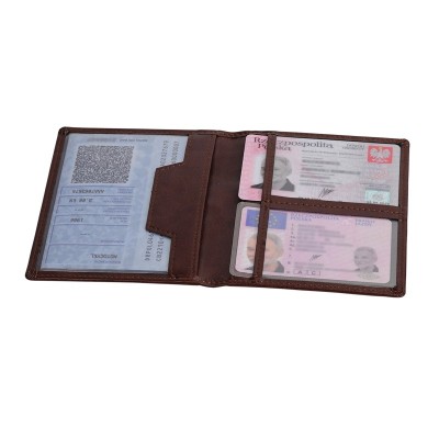 Etui na dokumenty Classic, czarny