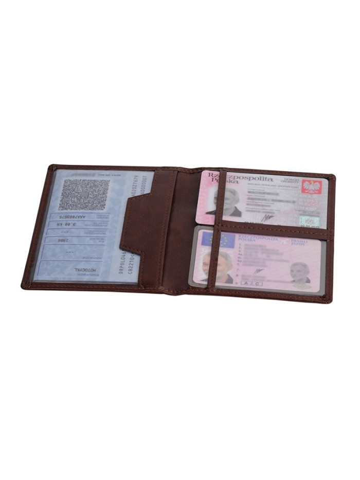 Etui na dokumenty Classic, czarny