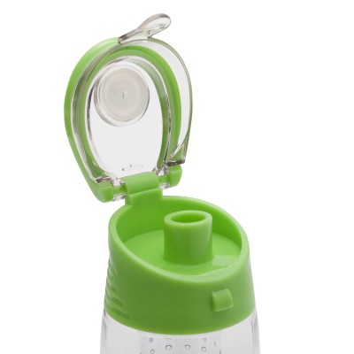Bidon Frutello 700 ml, szary/transparentny