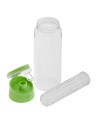 Bidon Frutello 700 ml, zielony/transparentny