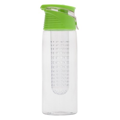 Bidon Frutello 700 ml, szary/transparentny