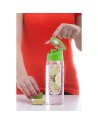 Bidon Frutello 700 ml, zielony/transparentny