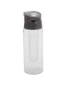 Bidon Frutello 700 ml, szary/transparentny