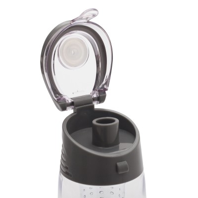 Bidon Frutello 700 ml, zielony/transparentny