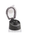 Bidon Frutello 700 ml, szary/transparentny