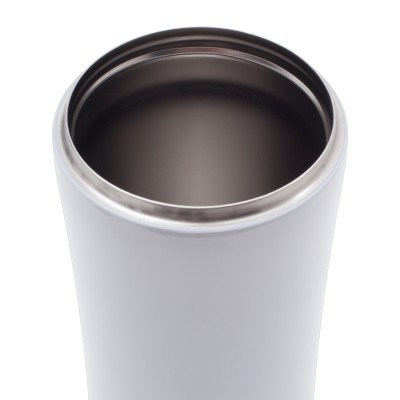Kubek termiczny Telescope 430 ml, czarny/srebrny