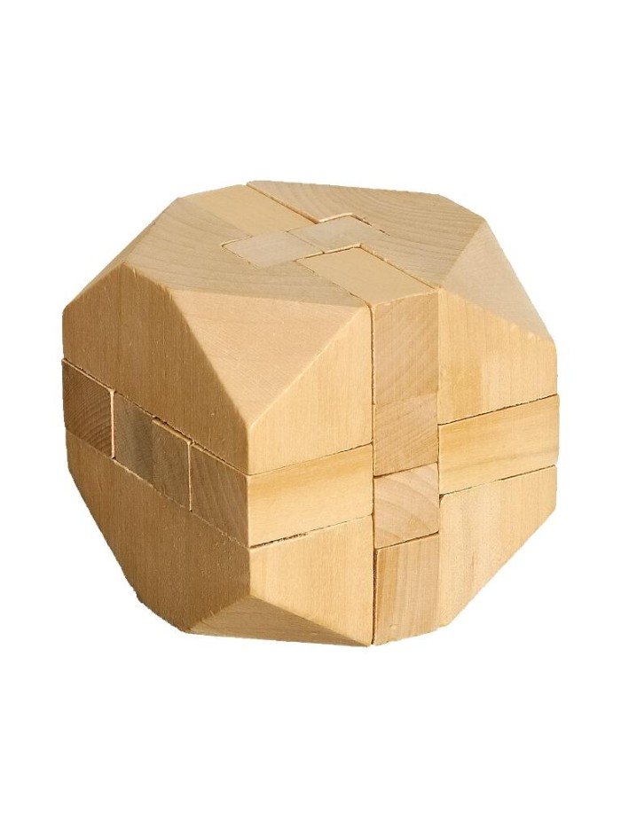 Układanka logiczna Cube, ecru