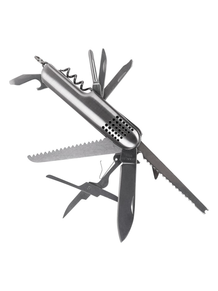 Scyzoryk 13-funkcyjny Singen, srebrny