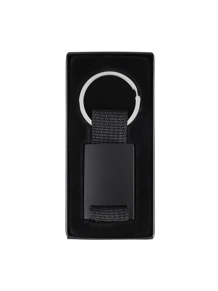 Brelok metalowy Swag, czarny