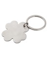 Brelok metalowy 4-leaf clover, srebrny