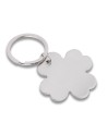 Brelok metalowy 4-leaf clover, srebrny