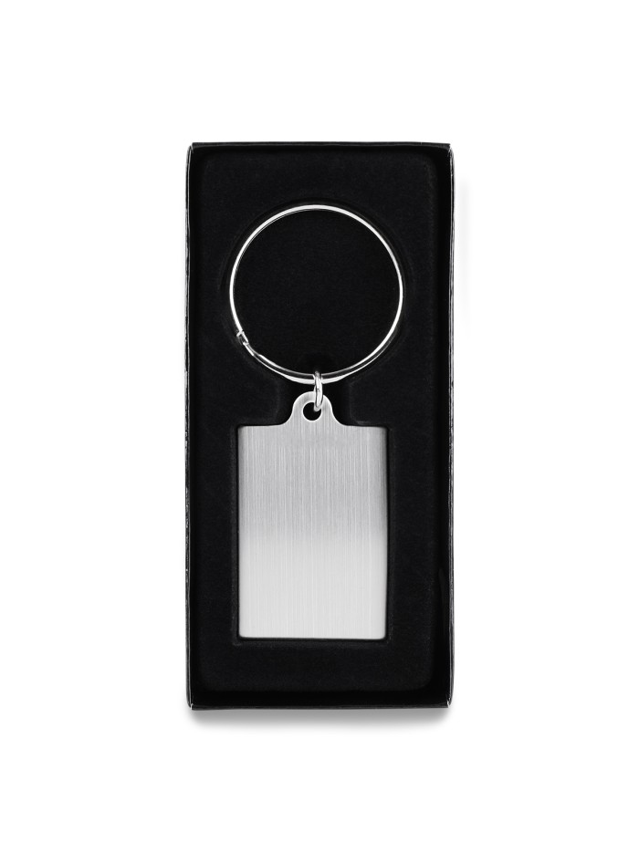 Brelok metalowy Visibile, srebrny