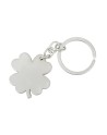 Brelok metalowy Clover, srebrny