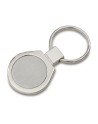 Brelok metalowy Metal Promo, srebrny