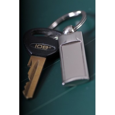 Brelok metalowy Legend, srebrny