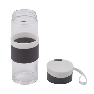 Szklana butelka Top Form 440 ml, jasny zielony