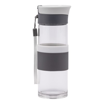 Szklana butelka Top Form 440 ml, jasny zielony