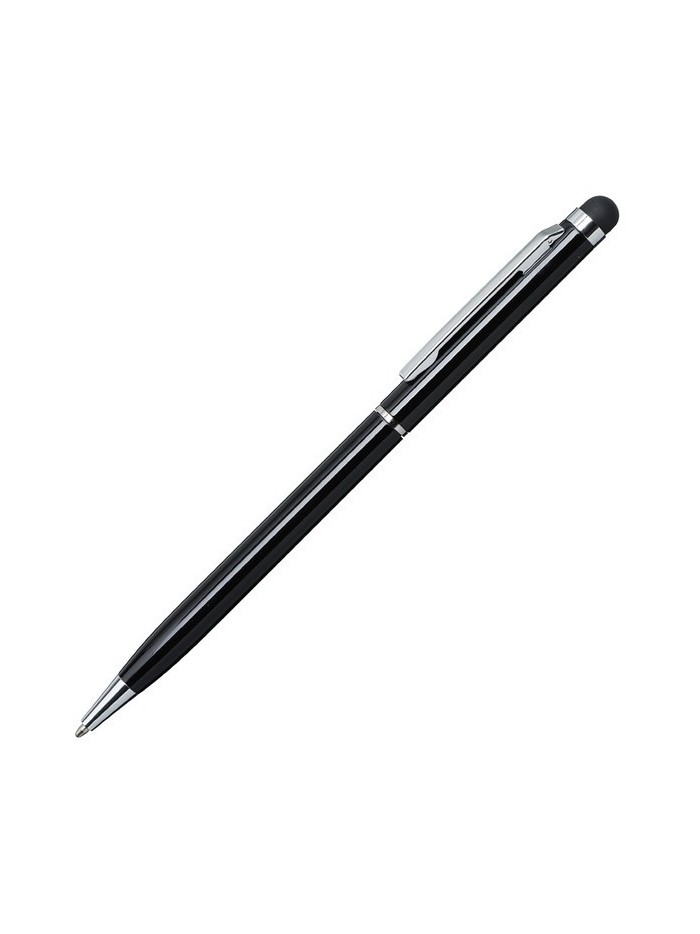 Długopis aluminiowy Touch Tip, srebrny
