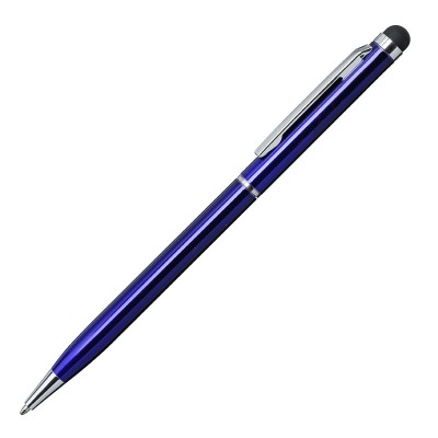 Długopis aluminiowy Touch Tip, srebrny