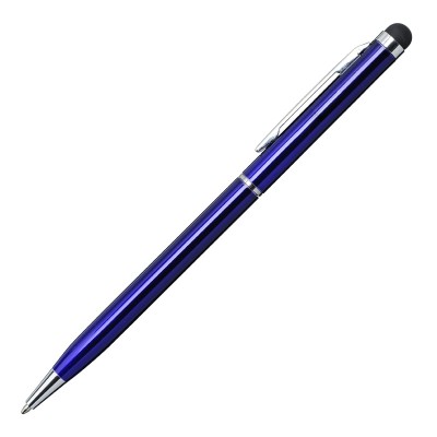 Długopis aluminiowy Touch Tip, srebrny