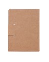 Notes 80x110/100k gładki Mini z długopisem, beżowy